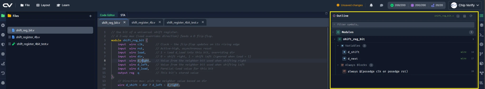 outline-tab