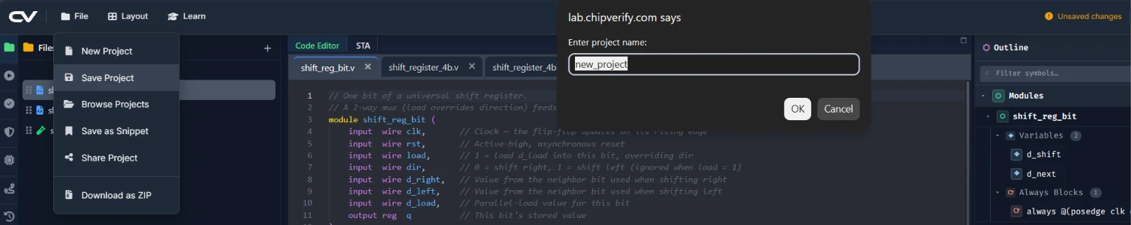 save-project