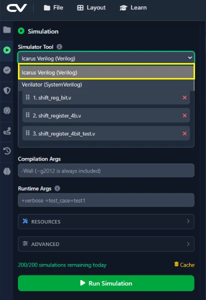 select-simulation-tool
